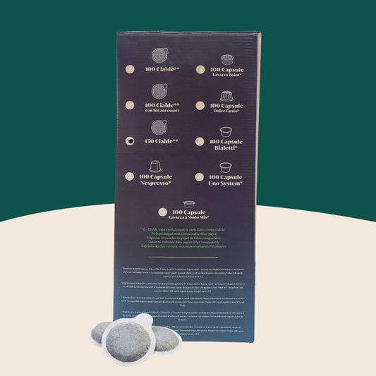 150 Cialde caffè Sansone gusto intenso e aromatico