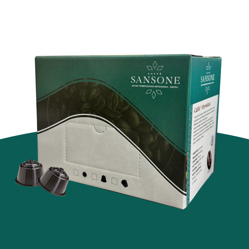 50 biodegradable Sansone coffee pods