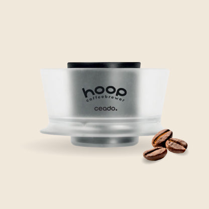 Hoop Ceado coffee filter in transparent plastic