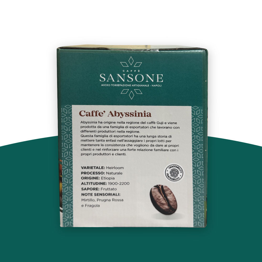 50 biodegradable Sansone coffee pods