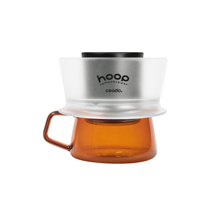 Hoop Ceado coffee filter in transparent plastic
