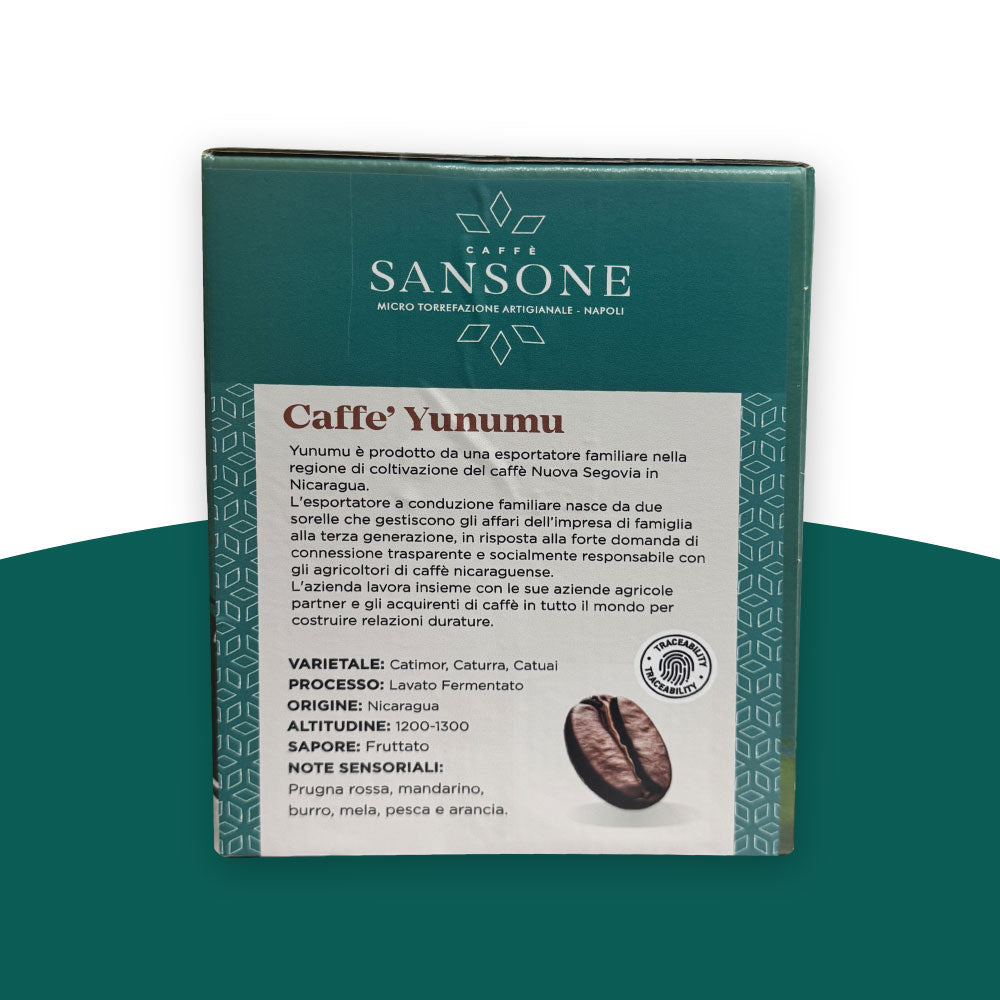 50 biodegradable Sansone coffee pods