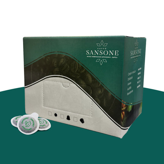 50 biodegradable Sansone coffee pods