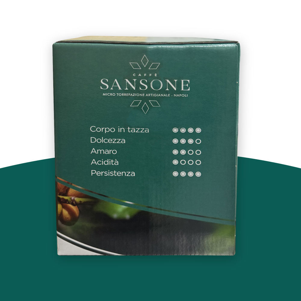 50 biodegradable Sansone coffee pods
