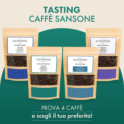 Tasting Caffè Sansone, 4 buste da 130 grammi