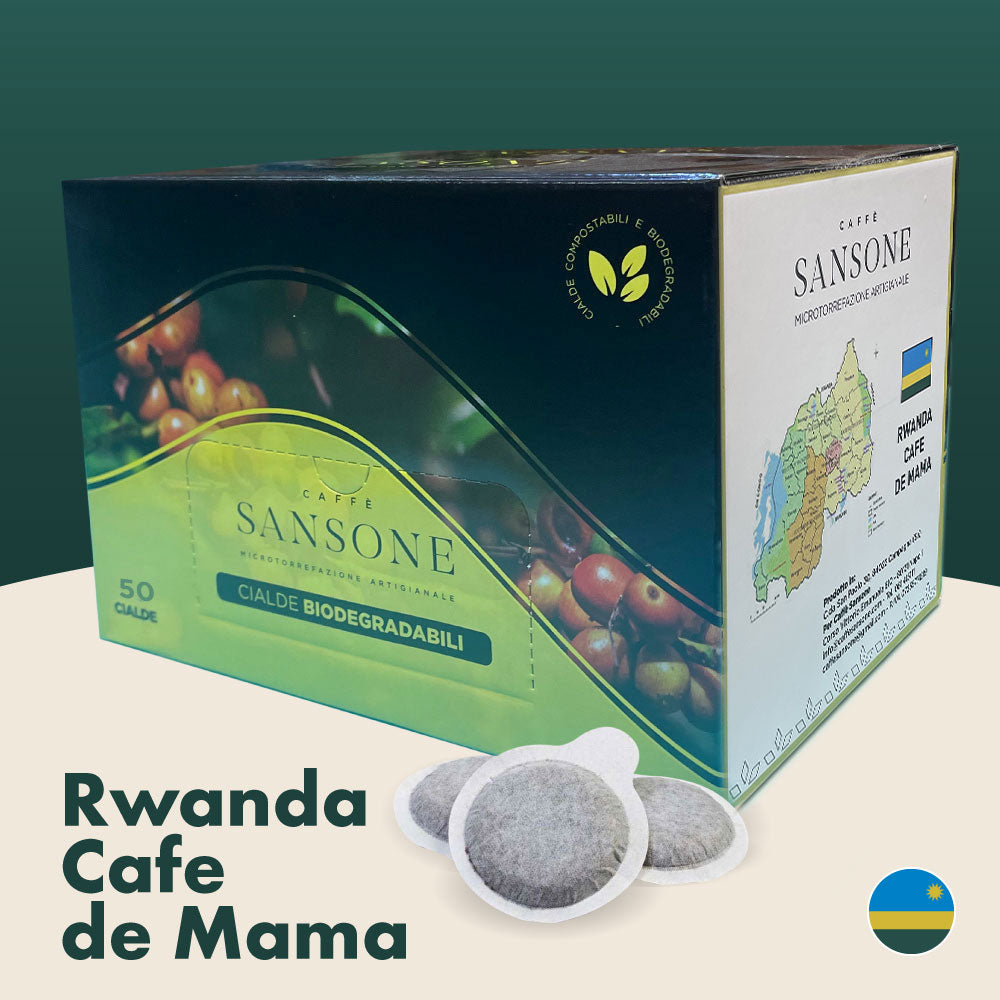 50 biodegradable Sansone coffee pods